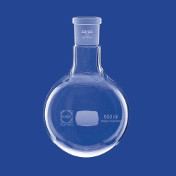 Round bottom flasks with conical ground joint, DURAN®
