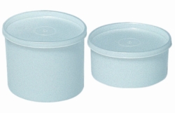 Universal jars, HDPE with cap, LDPE
