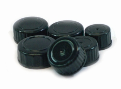 Screw caps for narrow-mouth bottles, PP/LDPE
