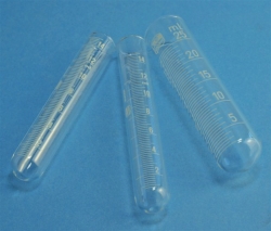 Centrifuge tubes, glass, round bottom, graduated, DURAN®, Borosilicate glass 3.3