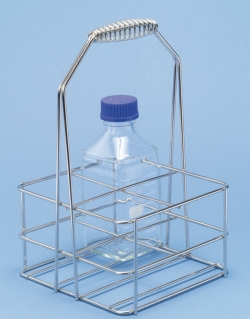 Bottle carriers for Duran square bottles