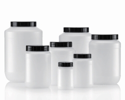 Storage jars without closure, series 376, HDPE