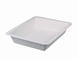 Photographic trays LaboPlast®, PVC, deep form, without ribs on bottom, edge shape straight